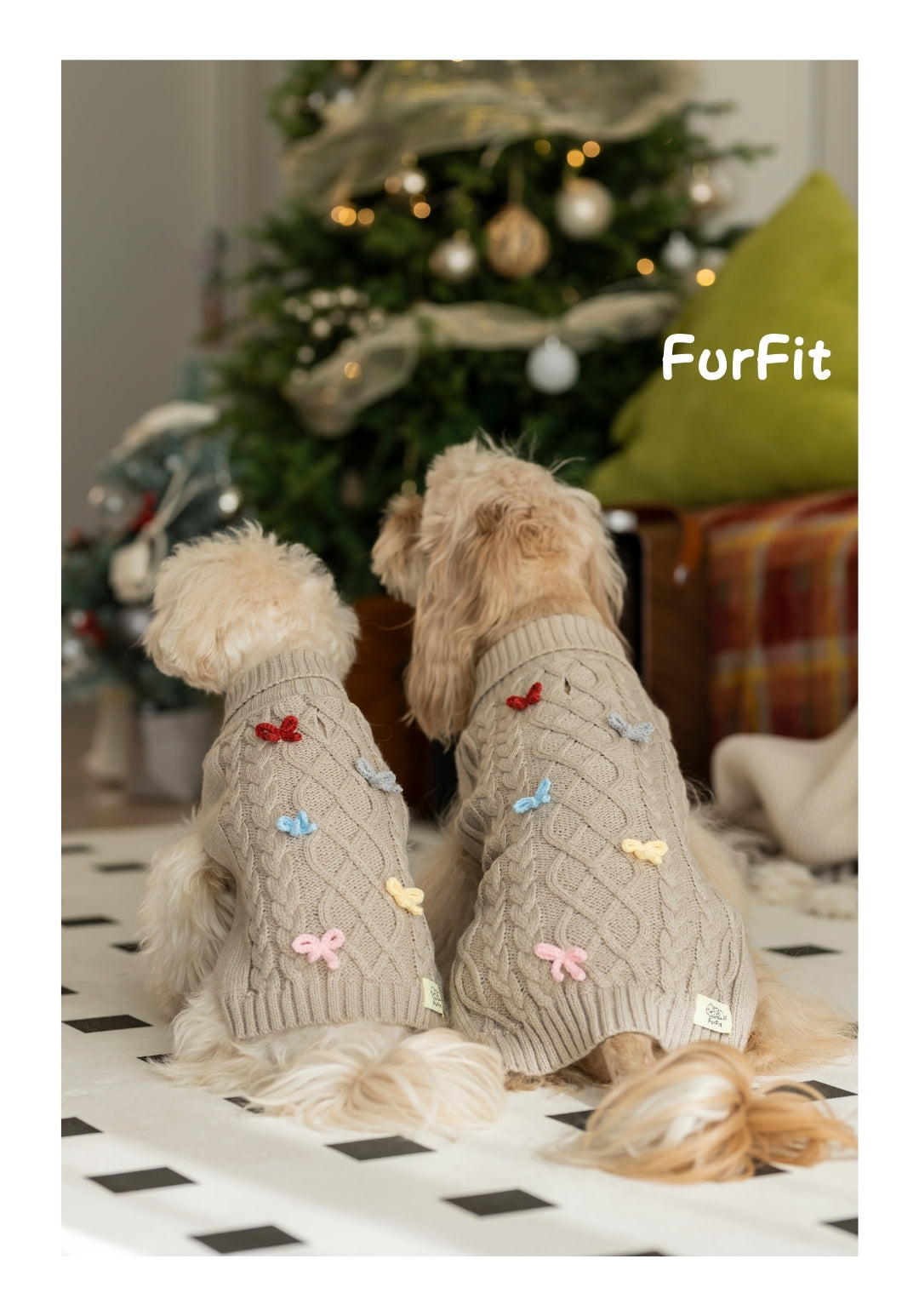 Maglioncino per Cani “Warm Bow”