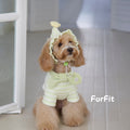 Felpa per Cani “Puff Stripe Bow”