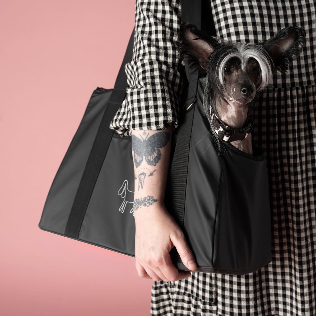Materiale Riciclato Nero Carrier