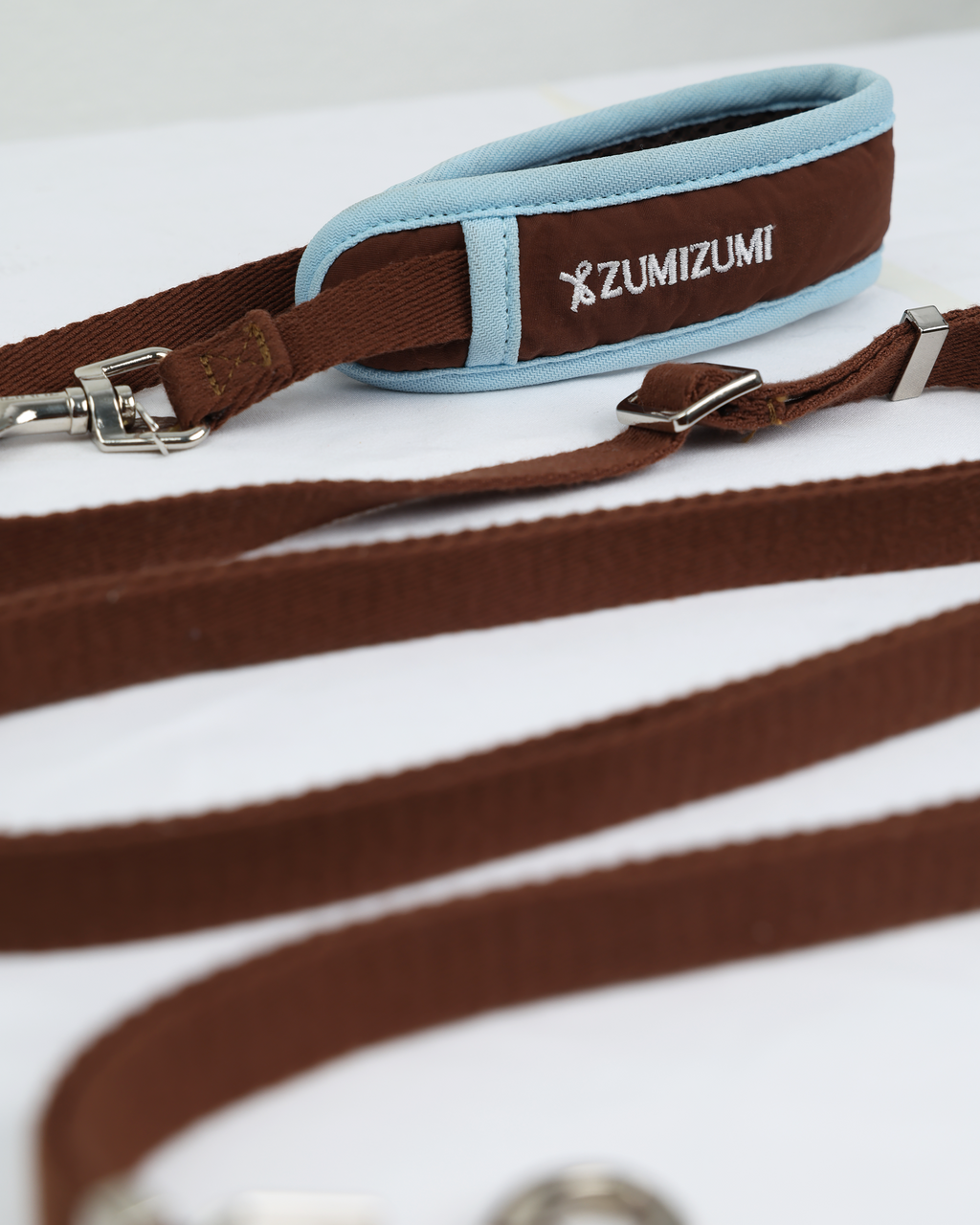 Guinzaglio Hands-Free Chelsea – Marrone/Blu