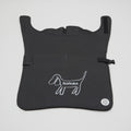 Impermeabile per cani nero riciclato