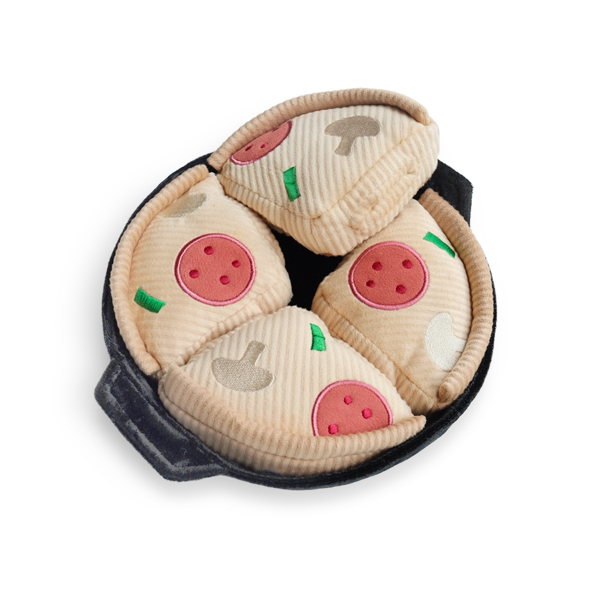 Gioco per cani 'Deep Dish Pizza' per arricchimento