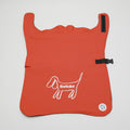 Impermeabile per cani rosso riciclato
