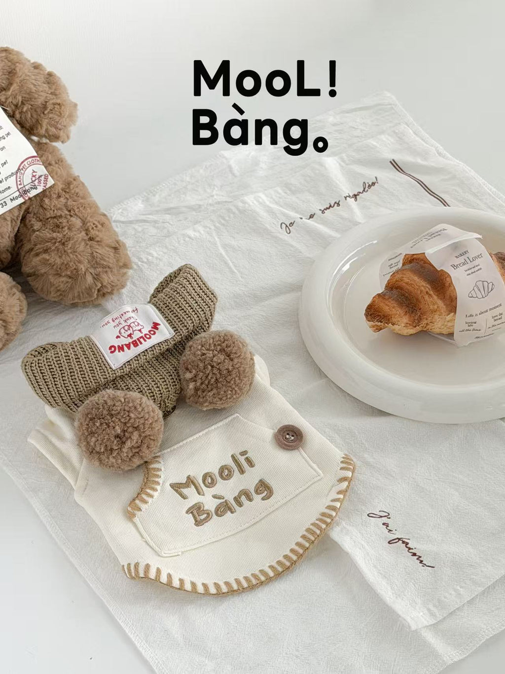 Felpa con Cappuccio per Cani “Rilakkuma Bear”