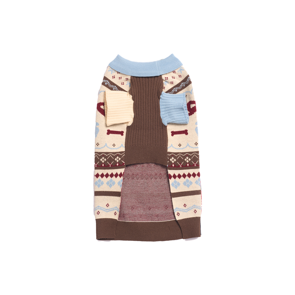 Gilet in Maglia Fair Isle – Edizione Festiva