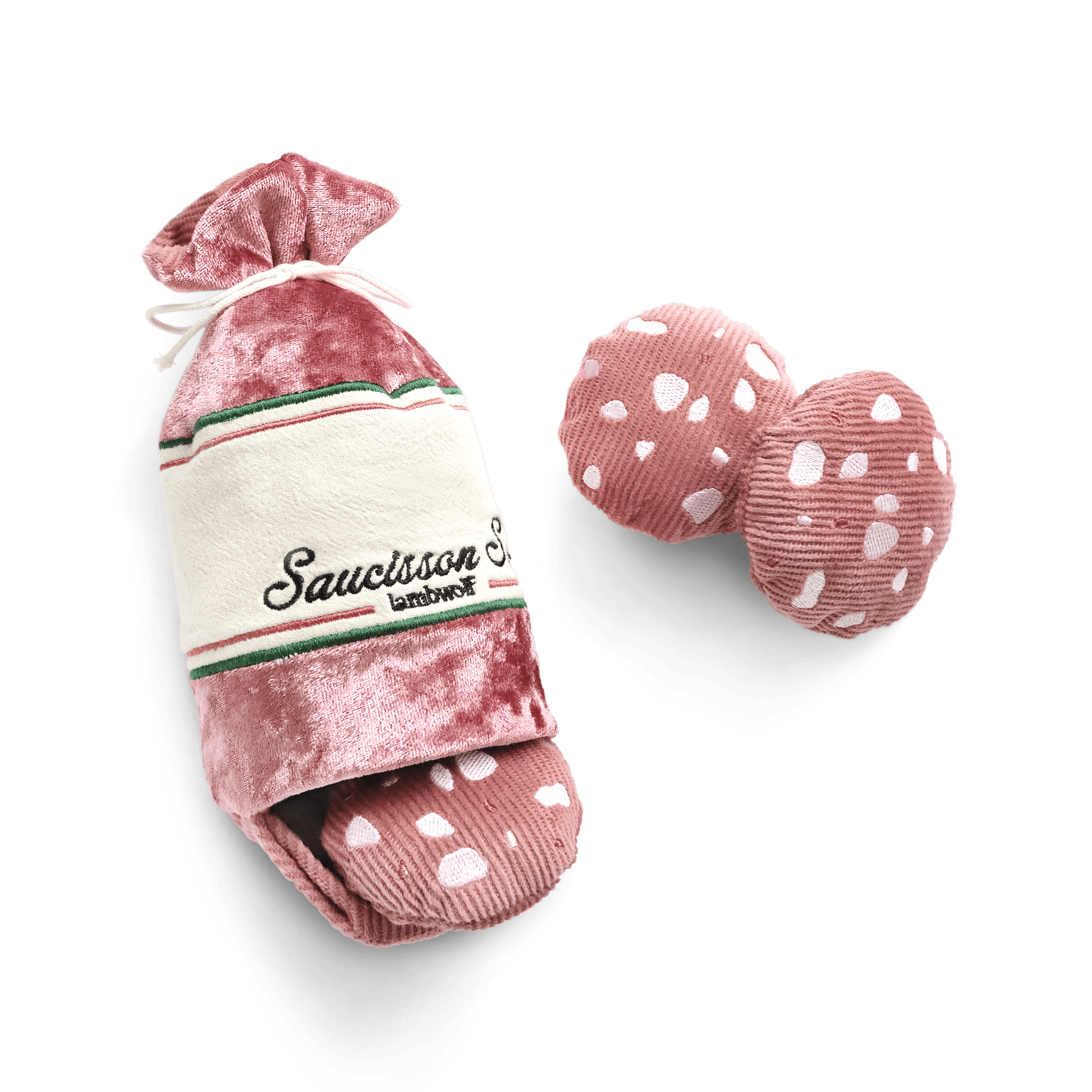 SAUCISSON SEC//GIOCATTOLO PER CANI ARRICCHITO
