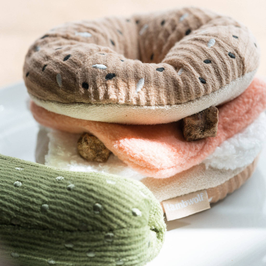 Gioco per cani Kit Bagel e Cetriolo Lambwolf Collective