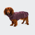 Cappotto per bassotto Alaska Dark Aubergine – CLOUD7