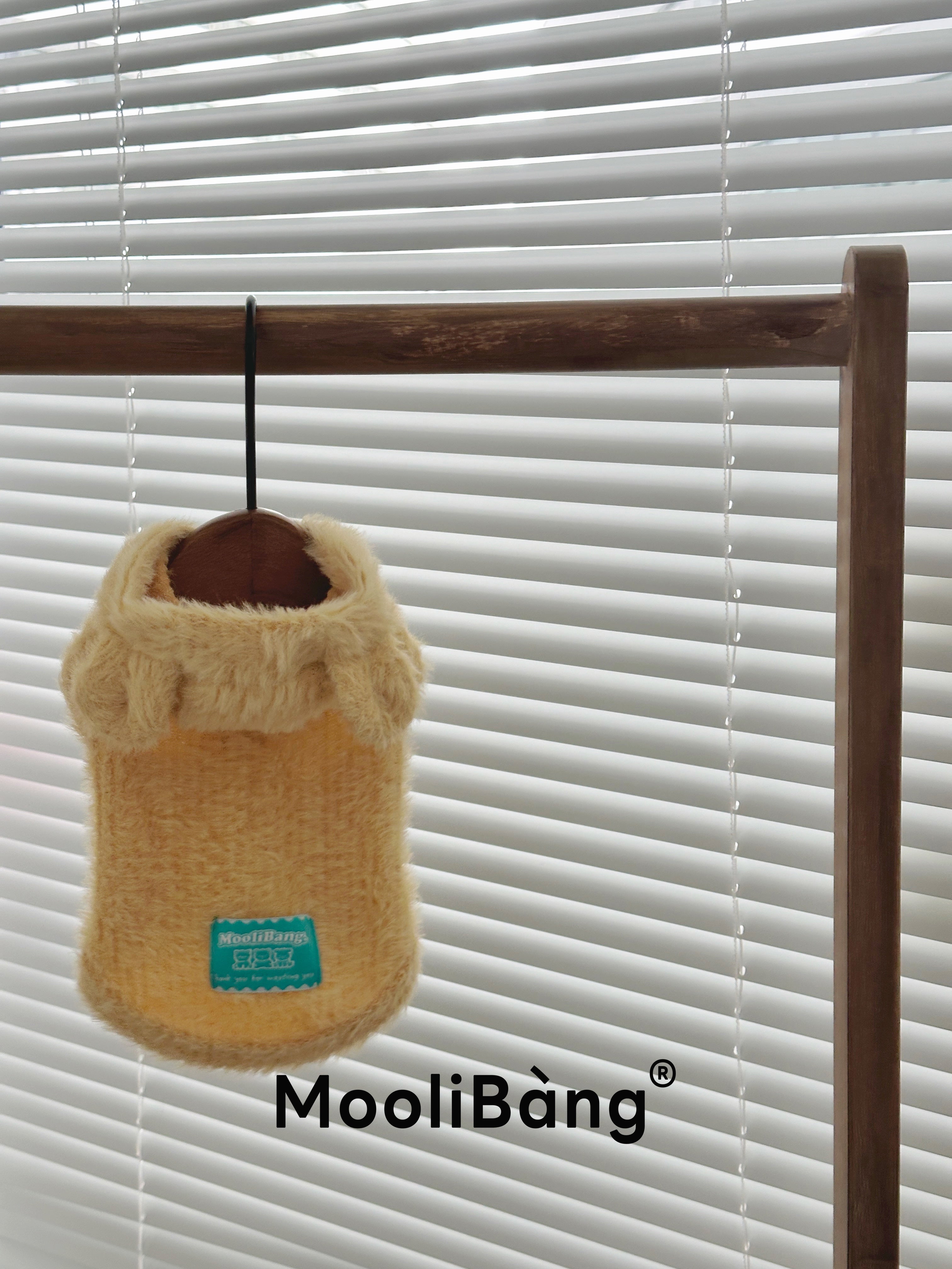 Felpa con Cappuccio per Cani “Honey Bear”