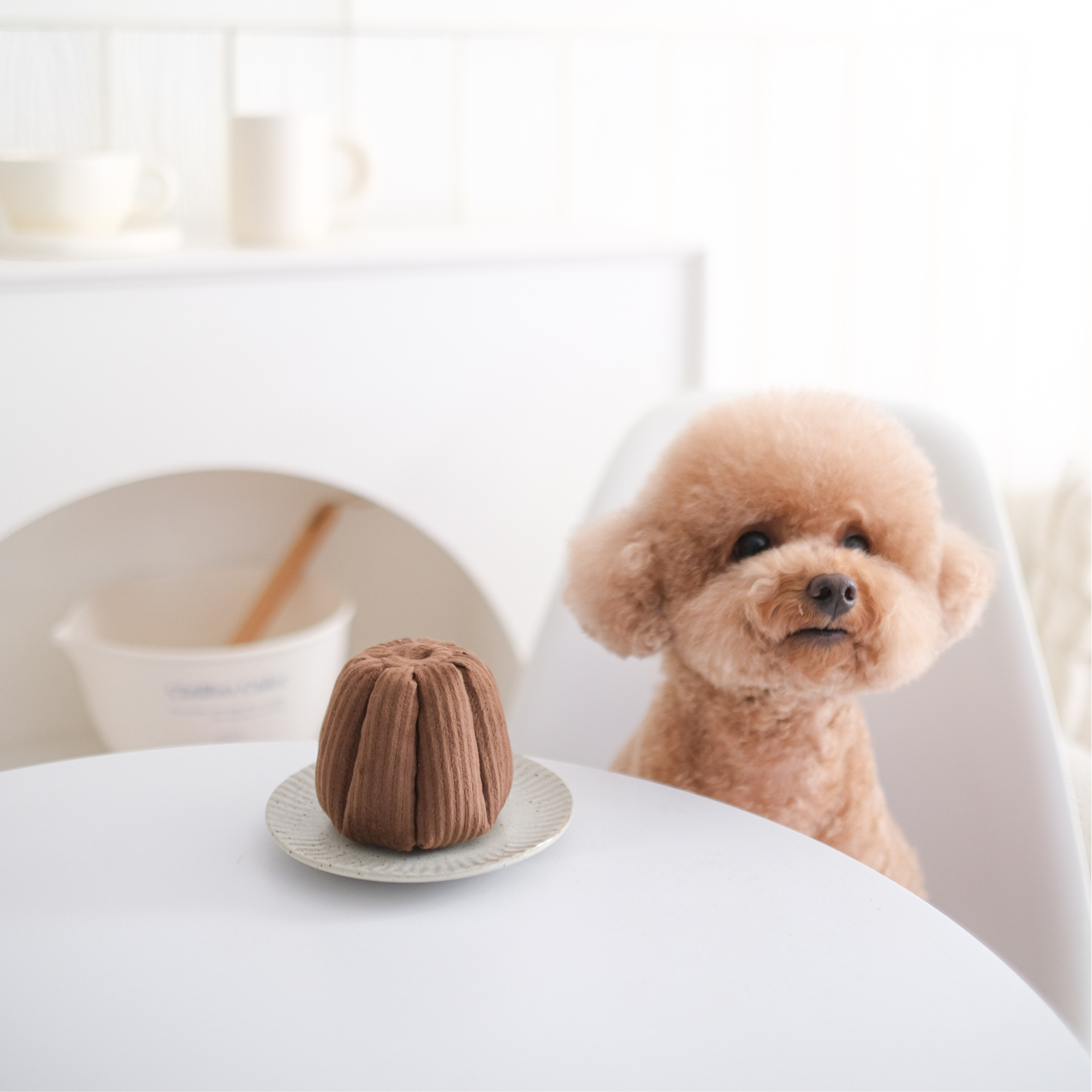 CANELE // GIOCO DI ARRICCHIMENTO PER CANI // Con squeaker + funzione snuffle